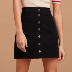 Aritzia Wilfred Button Up Mini Skirt NWOT